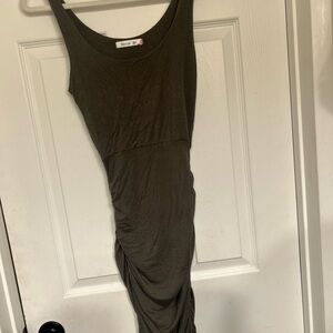 Olive Green Tank Dress